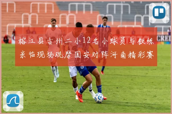榕江县古州二小12名小球员与教练亲临现场观摩国安对阵河南精彩赛事