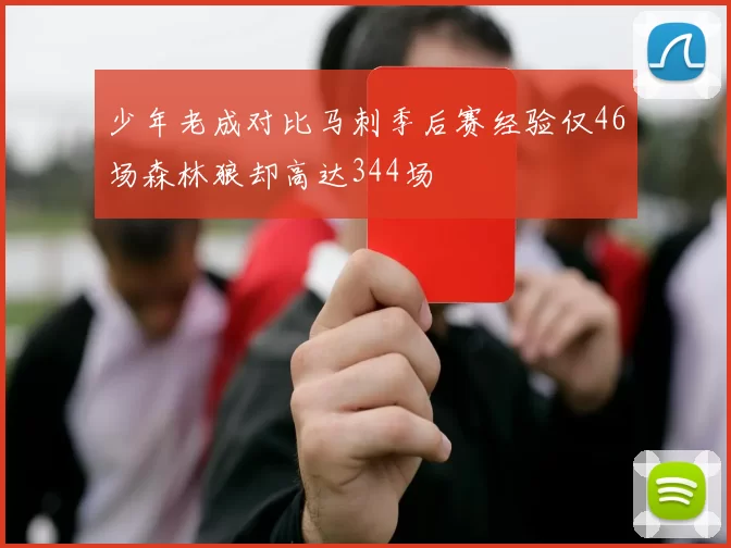 少年老成对比马刺季后赛经验仅46场森林狼却高达344场
